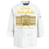 Eight Knot Button Chef Coat with Thermometer Pocket Thumbnail