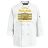 Eight Knot Button Chef Coat with Thermometer Pocket Thumbnail