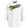 Eight Knot Button Chef Coat with Thermometer Pocket Thumbnail