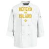 Eight Knot Button Chef Coat with Thermometer Pocket Thumbnail