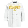 Eight Knot Button Chef Coat with Thermometer Pocket Thumbnail