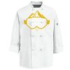 Eight Knot Button Chef Coat with Thermometer Pocket Thumbnail