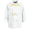 Eight Knot Button Chef Coat with Thermometer Pocket Thumbnail