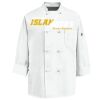 Eight Knot Button Chef Coat with Thermometer Pocket Thumbnail