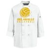 Eight Knot Button Chef Coat with Thermometer Pocket Thumbnail