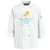 Eight Knot Button Chef Coat with Thermometer Pocket Thumbnail