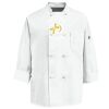 Eight Knot Button Chef Coat with Thermometer Pocket Thumbnail