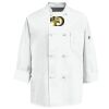 Eight Knot Button Chef Coat with Thermometer Pocket Thumbnail