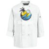 Eight Knot Button Chef Coat with Thermometer Pocket Thumbnail
