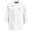 Eight Knot Button Chef Coat with Thermometer Pocket Thumbnail
