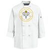 Eight Knot Button Chef Coat with Thermometer Pocket Thumbnail
