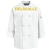 Eight Knot Button Chef Coat with Thermometer Pocket Thumbnail