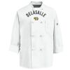 Eight Knot Button Chef Coat with Thermometer Pocket Thumbnail