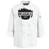 Eight Knot Button Chef Coat with Thermometer Pocket Thumbnail
