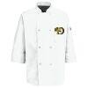 Button Chef Coat with Thermometer Pocket Thumbnail