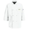 Button Chef Coat with Thermometer Pocket Thumbnail