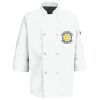 Button Chef Coat with Thermometer Pocket Thumbnail