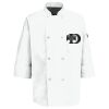 Button Chef Coat with Thermometer Pocket Thumbnail