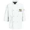 Button Chef Coat with Thermometer Pocket Thumbnail