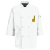 Eight Pearl Button Chef Coat with Thermometer Pocket Thumbnail