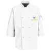 Eight Pearl Button Chef Coat with Thermometer Pocket Thumbnail