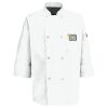 Eight Pearl Button Chef Coat with Thermometer Pocket Thumbnail