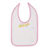 Infant Contrast Trim Premium Jersey Bib Thumbnail