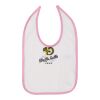 Infant Contrast Trim Premium Jersey Bib Thumbnail