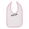 Infant Contrast Trim Premium Jersey Bib Thumbnail