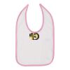 Infant Contrast Trim Premium Jersey Bib Thumbnail