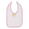 Infant Contrast Trim Premium Jersey Bib Thumbnail