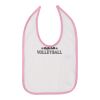 Infant Contrast Trim Premium Jersey Bib Thumbnail