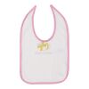 Infant Contrast Trim Premium Jersey Bib Thumbnail