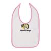 Infant Contrast Trim Premium Jersey Bib Thumbnail