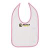 Infant Contrast Trim Premium Jersey Bib Thumbnail