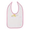 Infant Contrast Trim Premium Jersey Bib Thumbnail