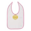 Infant Contrast Trim Premium Jersey Bib Thumbnail