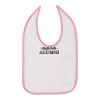 Infant Contrast Trim Premium Jersey Bib Thumbnail