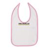 Infant Contrast Trim Premium Jersey Bib Thumbnail