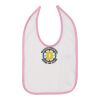 Infant Contrast Trim Premium Jersey Bib Thumbnail