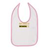 Infant Contrast Trim Premium Jersey Bib Thumbnail