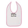 Infant Contrast Trim Premium Jersey Bib Thumbnail