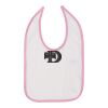 Infant Contrast Trim Premium Jersey Bib Thumbnail