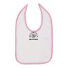 Infant Contrast Trim Premium Jersey Bib Thumbnail