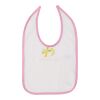 Infant Contrast Trim Premium Jersey Bib Thumbnail