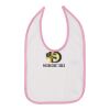 Infant Contrast Trim Premium Jersey Bib Thumbnail