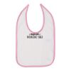 Infant Contrast Trim Premium Jersey Bib Thumbnail