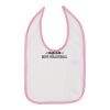 Infant Contrast Trim Premium Jersey Bib Thumbnail