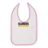 Infant Contrast Trim Premium Jersey Bib Thumbnail