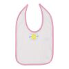 Infant Contrast Trim Premium Jersey Bib Thumbnail